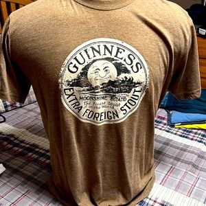 Guinness Men’s XL Olive Green Graphic T-Shirt